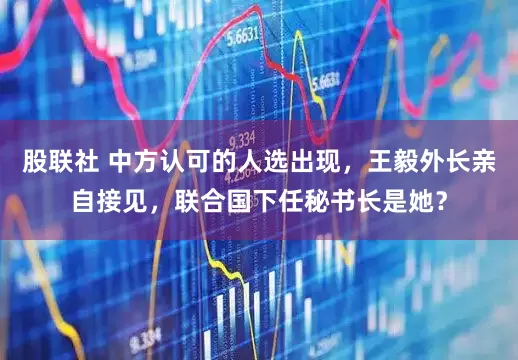 股联社 中方认可的人选出现，王毅外长亲自接见，联合国下任秘书长是她？